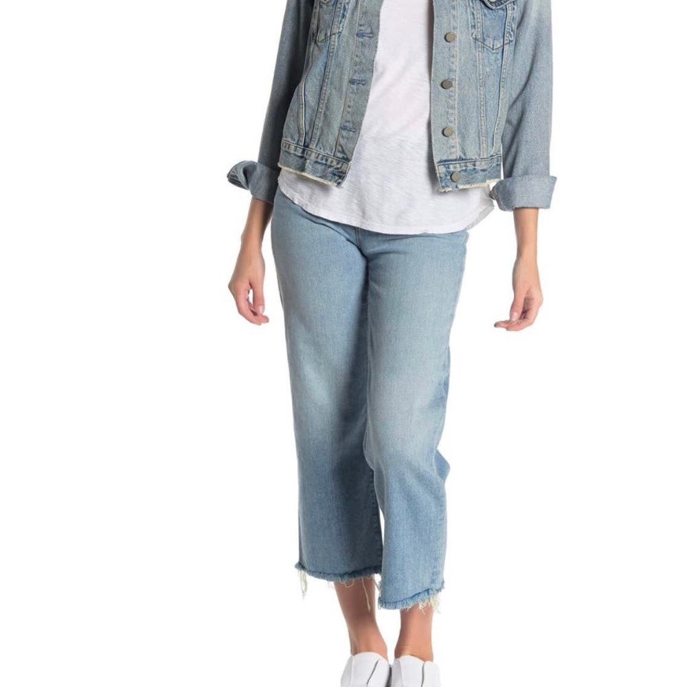 Hudson Jeans Stella Midrise Crop Straight